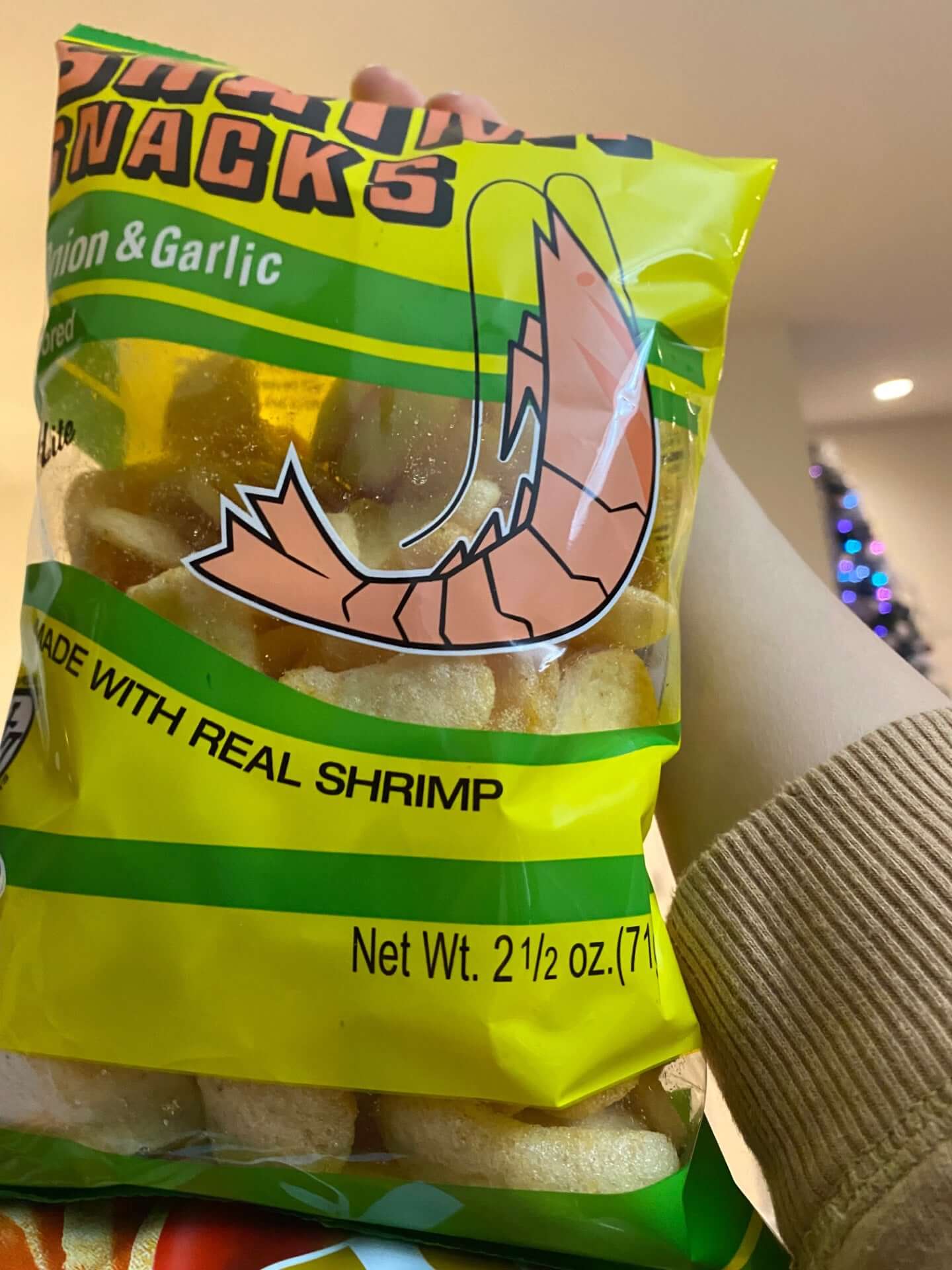 Marco Polo Shrimp Snacks, Onion and Garlic Flavor