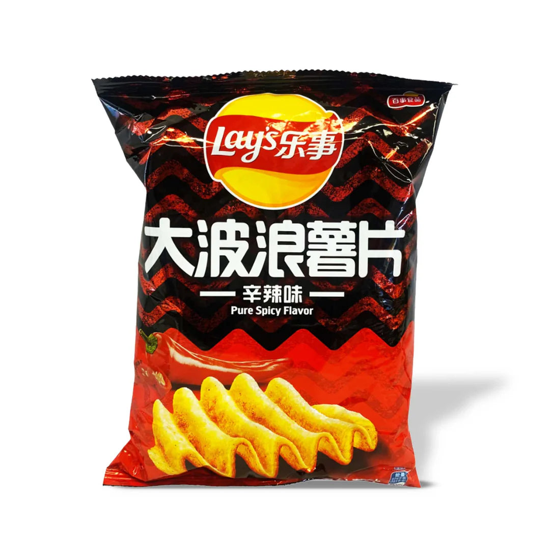 Lay's Wave Potato Chips - Pure Spicy Flavor 2.46oz (70g)