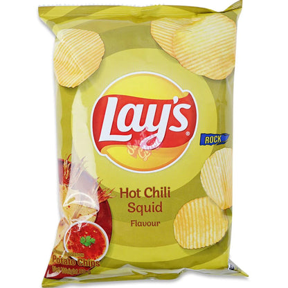 Lay's Potato Chips - Hot Chili Squid Flavor 1.69oz (48g)