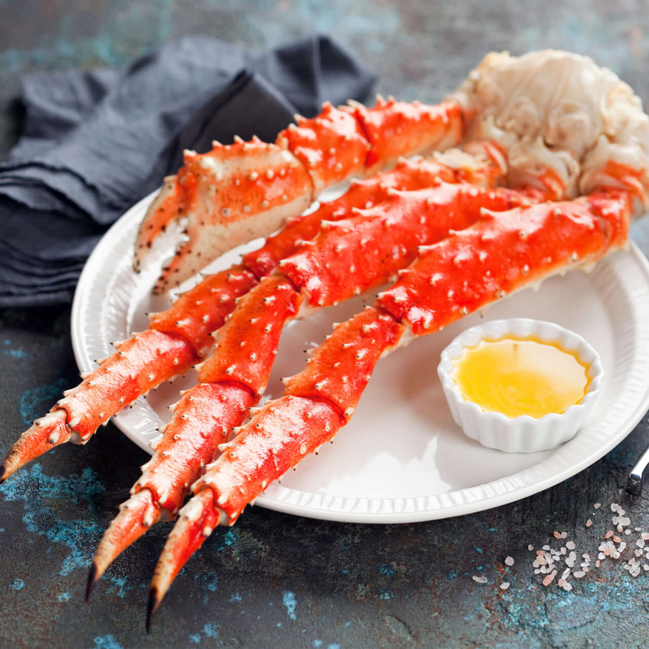 Bering Sea Red King Crab Legs & Claws 1lb Packs